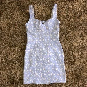 F21 floral denim dress (BNWT)